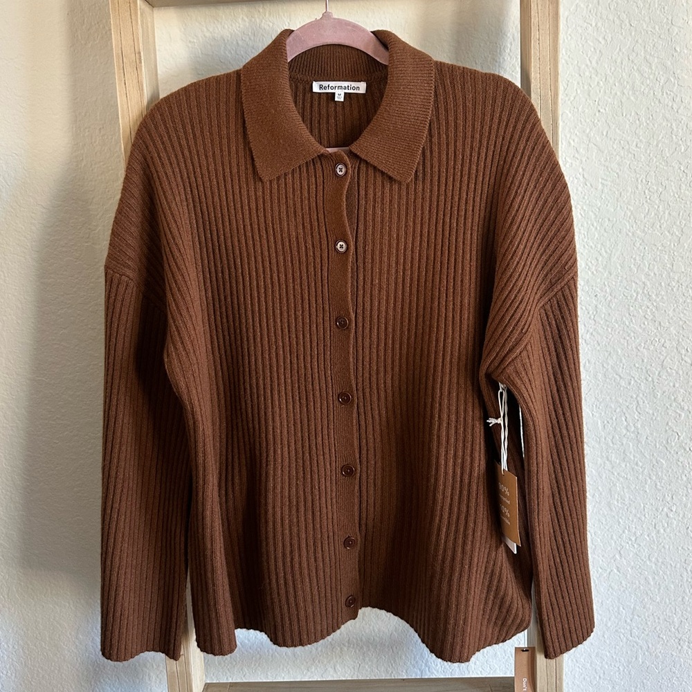 Reformation Fatino Cardigan - Size M NWT